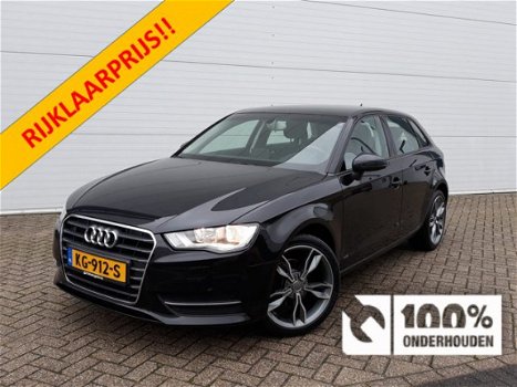 Audi A3 Sportback - 2.0TDi 150pk Automaat Ambiente Pro Line RIJKLAAR unieke lage kmstand clima, full - 1