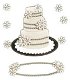 SALE NIEUW Jolee's Boutique Dimensional Stickers Wedding Cake. - 1 - Thumbnail