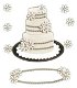 SALE NIEUW Jolee's Boutique Dimensional Stickers Wedding Cake - 1 - Thumbnail