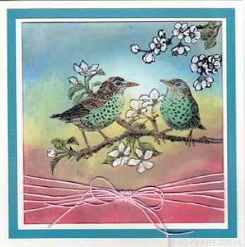 SALE NIEUW cling stempel set Sheet 141A + 141B Birds van Stampinback - 5