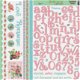 SALE NIEUW vel 12 inch Cardstock stickervel Shabbalicious Alphabet van Bo Bunny - 1 - Thumbnail