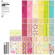 SALE NIEUW Collection paperpack Lemonade 12X 12 van Basic Grey