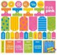 SALE! NIEUW Cardstock stickervel Lush Elements 12