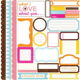 SALE NIEUW vel 12 inch Cardstock stickervel Dots & Stripes Elements van Echo Park. - 1 - Thumbnail