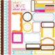 SALE NIEUW vel 12 inch Cardstock stickervel Dots & Stripes Elements van Echo Park - 1 - Thumbnail