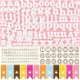 SALE NIEUW vel 12 inch Cardstock stickervel Dots & Stripes Alpha van Echo Park - 1 - Thumbnail