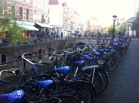 Fietsen met bedrukte zadelhoesjes verspreiden gratis uw boodschap! - 1