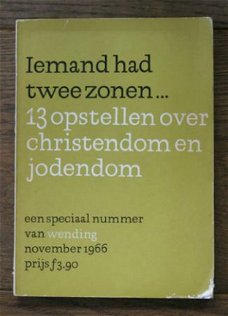 Iemand had twee zonen…