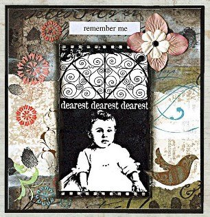 SALE NIEUW GROTE unmounted stempel Home Dearest Filmstrip van Paperbag Studios. - 2