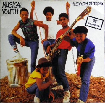 Musical Youth ‎– The Youth Of Today- Reggae Pop-LP VINYL 1982- Used copy - 1