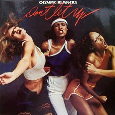 Olympic Runners - Don't Let Up   -Funk / Soul-LP VINYL 1976 MINT Review copy-Never played