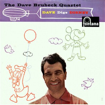 LP - Dave Brubeck digs Disney - 0