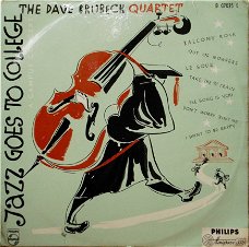 LP - The Dave Brubeck Quartet - Jazz goes to College