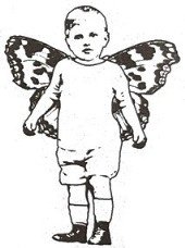 SALE NIEUW Unmounted stempel Fairy Sweets Angel Boy van Oxford Impressions. - 1