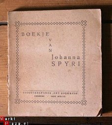 Boekje van Johanna Spyri