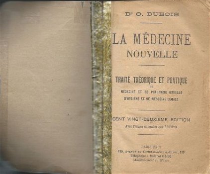 DR. O. DUBOIS**LA MEDECINE NOUVELLE.**TRAITE THEORIQUE ET PR - 5