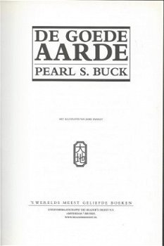 PEARL S. BUCK**DE GOEDE AARDE**ILL.BARKLEY*READER'S DIGEST** - 2