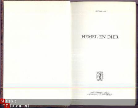 HUGO RAES**HEMEL EN DIER**WALTER BECKERS - 1