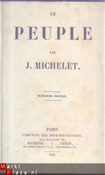 J. MICHELET**LE PEUPLE**1846**1846**HACHETTE+PAULIN** - 2