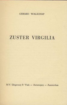 GERARD WALSCHAP**ZUSTER VIRGILIA*TEXTUUR LINNEN ONTWIKKELING - 2