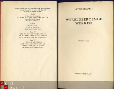 UPTON SINCLAIR**BAND II:1.KONING KOOL.2.DE BREUK.3.DE HANDEN - 1