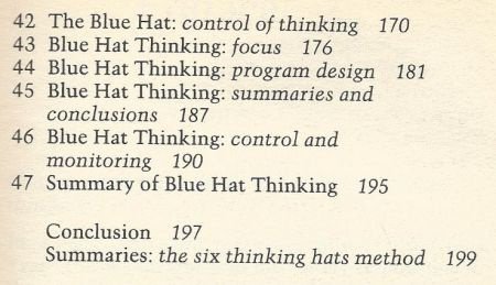 EDWARD DE BONO**SIX THINKING HATS**PINGUIN INCORPORATED HARD - 8