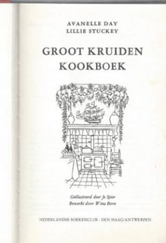 AVANELLE DAY + LILLIE STUCKEY**GROOT KRUIDENKOOKBOEK**HARDCO - 1