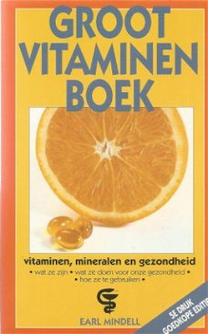 EARL  MINDELL**HET GROOT VITAMINENBOEK**HARDCOVER ALS NIEUW!