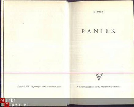 C. BAUER**PANIEK**P. VINK. - 5
