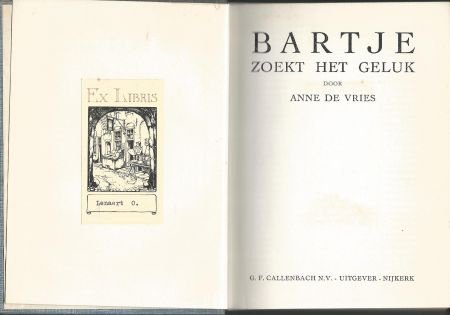 ANNE DEVRIES**BARTJE ZOEKT HET GELUK*TEXTUUR -LINNEN ** - 2