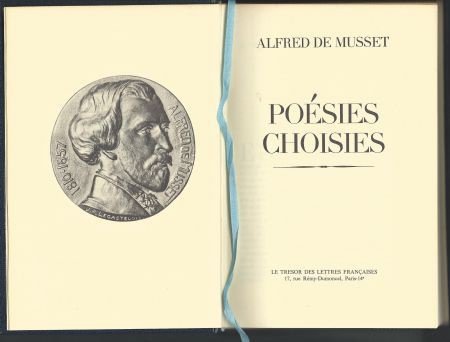 ALFRED DE MUSSET**POESIES CHOISIES**LE TRESOR DES LETTRES FR - 1