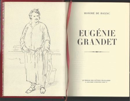 HONORE DE BALZAC**EUGENIE GRANDET*LE TRESOR DES LETTRES FRAN - 1