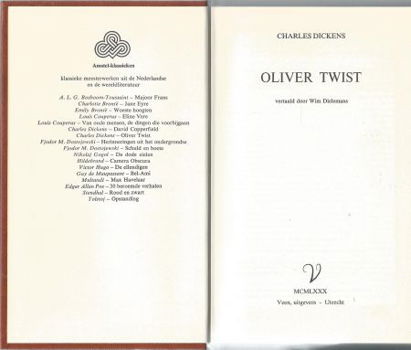 CHARLES DICKENS**OLIVER TWIST*1980**AMSTELKLASSIEKER - 2