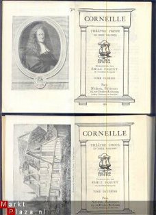 PIERRE CORNEILLE*THEATRE CHOISI EN DEUX VOLUMES TOME I + II*