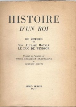 LES MEMOIRES DE SON ALTESSE ROYALE LE DUC DE WINDSOR - 3