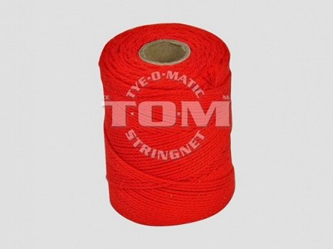 Cordel de carnicero de algodón, color rojo tommallas nl - 1