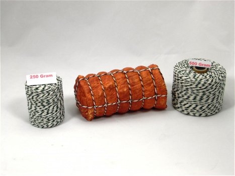 Butchers String and Green/White Sausage String tomnet nl - 2