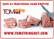 tomstringnet ,meat tying machines and meat stringing machines, such as traditional hand knotted - 1 - Thumbnail