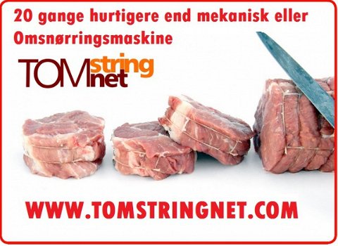 TOMSTRINGNET COM Omsnørringsmaskine automatiseret omsnøring - 1