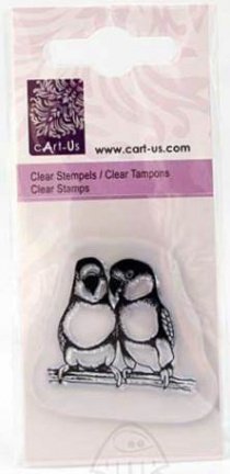 SALE  NIEUW Clear Stempel Parrots / Papegaaien van Cart-us