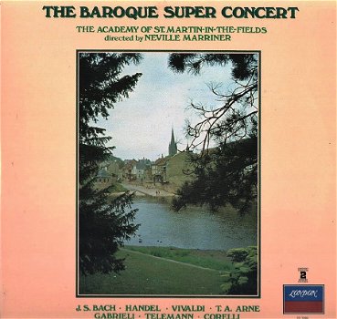 LP - The Baroque Super Concert - Academy of St. Martin - 0