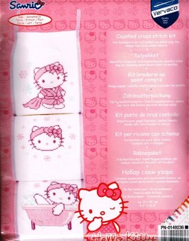 AANBIEDING HELLO KITTY BORDUURPAKKET , TOILETROLHOUDER 149236 - 1