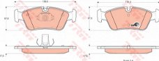 Remblokken Set Vooras BOSCH BMW 3 E36 E46 Z3 Z4 E85