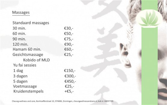 Yu fai sessies/massage na de bevalling bij u thuis te Groningen - 1