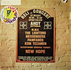 The Lighters met  Reli-Musical 'Kom Tezamen' e.a. Reli-Concert Ahoy Live  -vinylLP- 1976 -