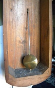 Antieke Franse klok met baro en thermometer - 7