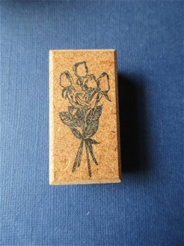 b7 STEMPEL bloemen / boeket - 1