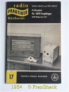 [1954] Prüfsender für UKW-Empfänger, Schiffel e.a., Franzis Verlag.