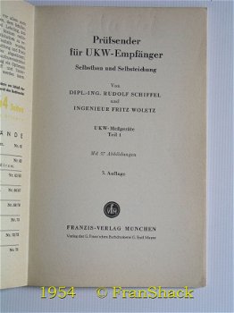 [1954] Prüfsender für UKW-Empfänger, Schiffel e.a., Franzis Verlag. - 2