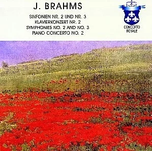 3-CD - BRAHMS - Sinfonien 2 en 3, Klavierkonzert nr. 2 - 0